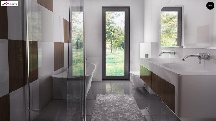 Проект дома Ux104 - 12 Одноэтажные дома в Киеве