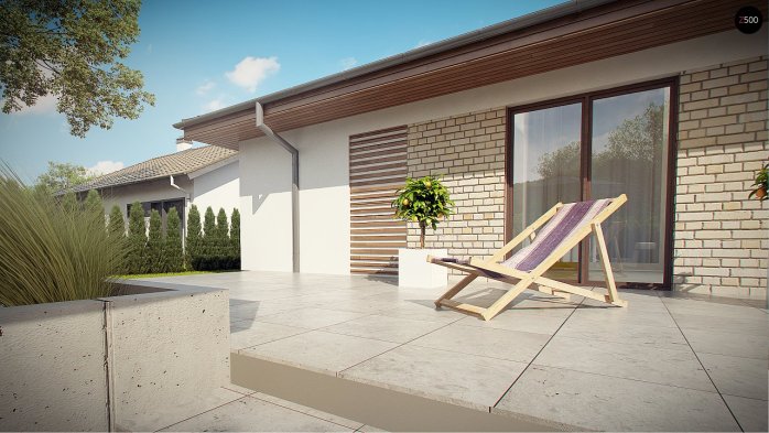 Проект дома U301 - 9 Одноэтажные дома в Киеве