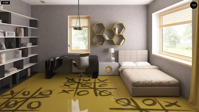 Проект дома U200 L + 100 - 21 Одноэтажные дома в Киеве