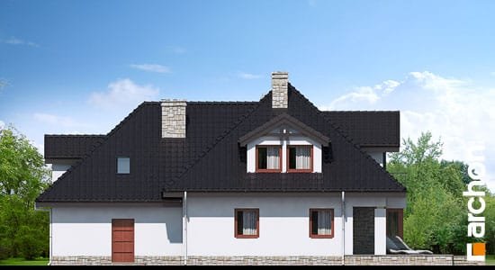 Проект дома Дом в чернушке (Г2) вер.2 - 6 С мансардным этажом дома в Киеве
