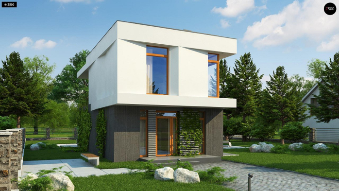 Проект дома U397 - 1 Двухэтажные дома в Киеве