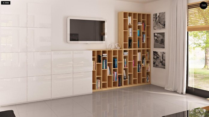 Проект дома U124 - 5 С мансардным этажом дома в Киеве