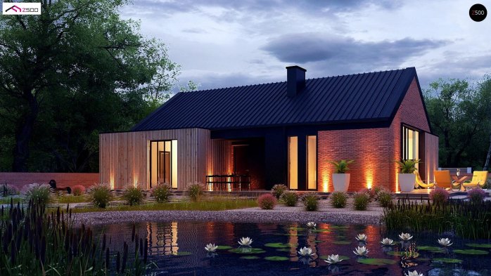 Проект дома U386 - 2 Двухэтажные дома в Киеве