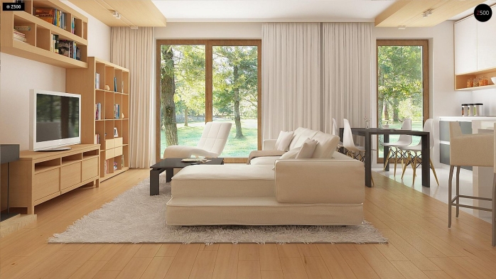 Проект дома U38 - 3 С мансардным этажом дома в Киеве