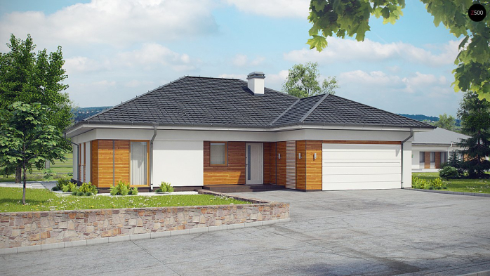 Проект дома U303 - 1 Одноэтажные дома в Киеве