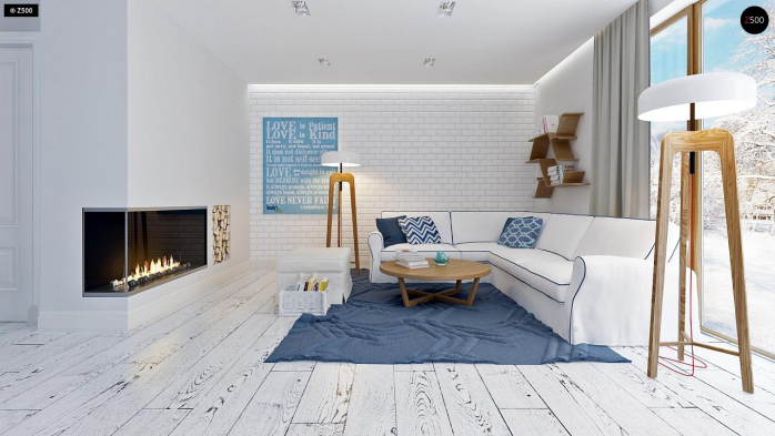 Проект дома U292 - 4 С мансардным этажом дома в Киеве