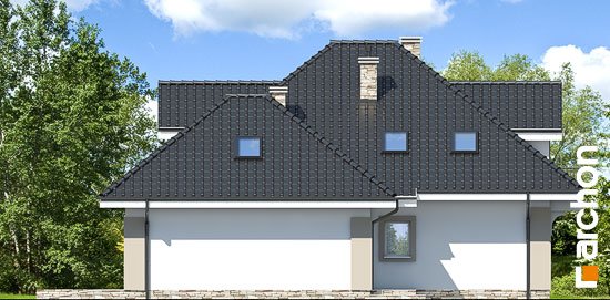 Проект дома Дом в дуброве (Г2) вер.2 - 5 С мансардным этажом дома в Киеве