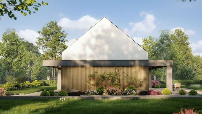 Проект дома U507 v1 - 4 Двухэтажные дома в Киеве