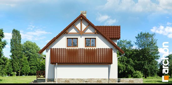 Проект дома Дом в деванне 2 (П) вер.3 - 4 С мансардным этажом дома в Киеве