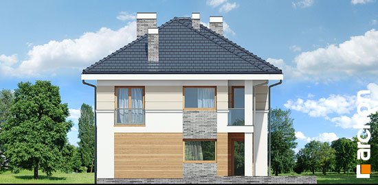 Проект дома Вилла Сесилия - 6 Двухэтажные дома в Киеве