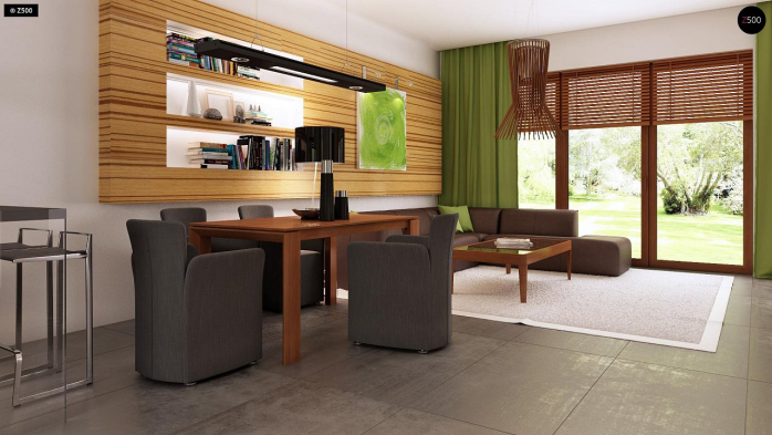 Проект дома U64 a - 8 С мансардным этажом дома в Киеве