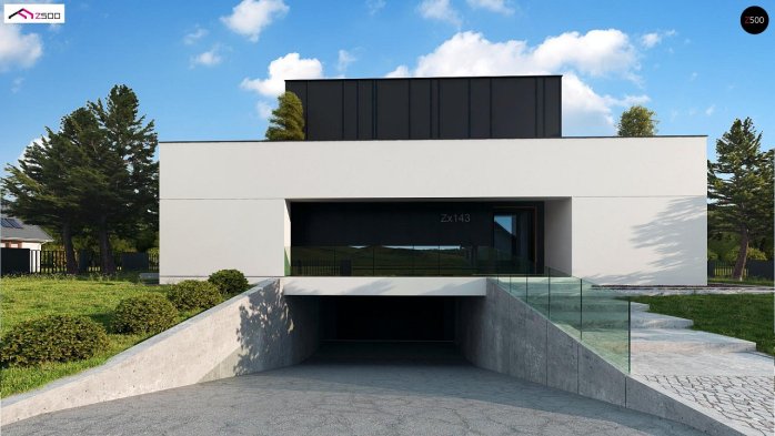 Проект дома Ux143 - 3 Двухэтажные дома в Киеве