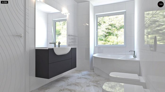 Проект дома U295 k - 15 Двухэтажные дома в Киеве