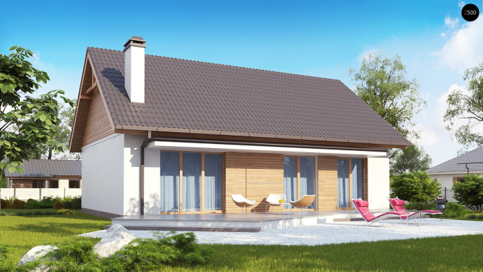 Проєкт будинку U313 - Одноповерхові дома у Києві