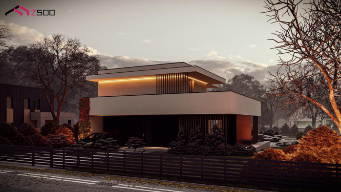 Проект дома Ux220 - 4 Двухэтажные дома в Киеве