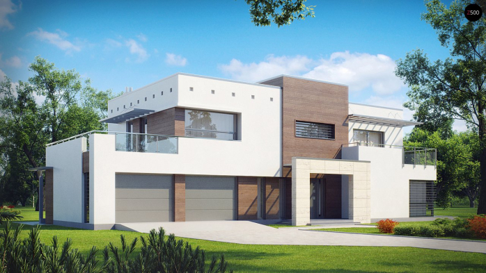 Проєкт будинку Ux15 GL2 - Двоповерхові дома у Києві