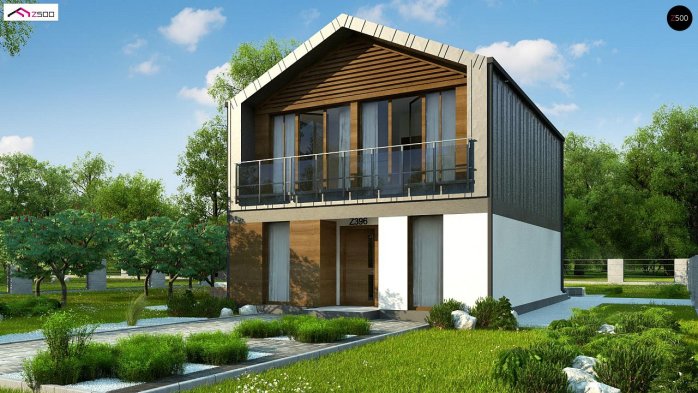 Проект дома U396 - 6 Двухэтажные дома в Киеве