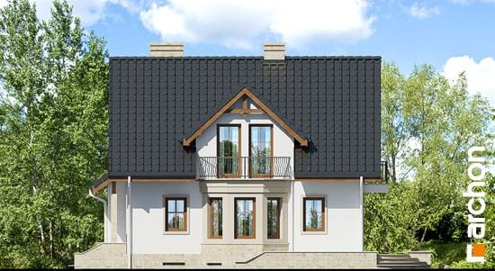 Проект дома Дом в тамарисках 2 (П) вер.2 - 4 С мансардным этажом дома в Киеве