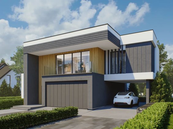 Проект дома Ux204 B30