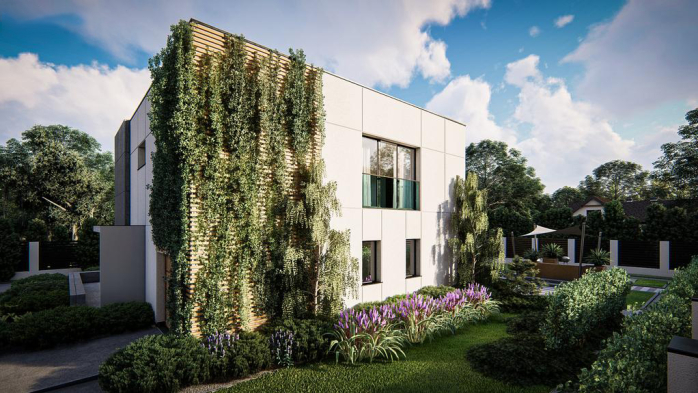 Проект дома Ux175 - 4 Двухэтажные дома в Киеве