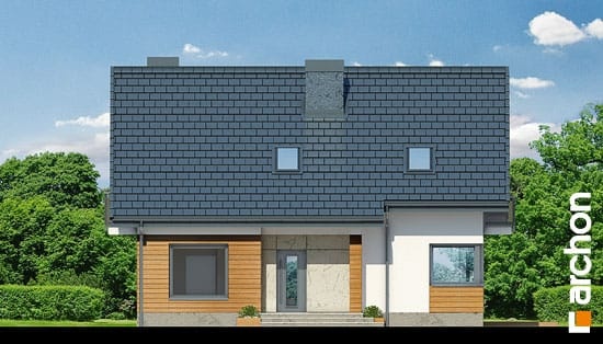 Проект дома Дом в яблонках 4  - 3 С мансардным этажом дома в Киеве