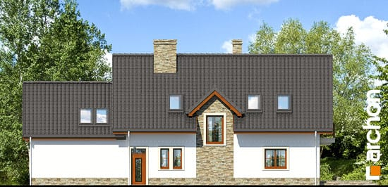 Проект дома Дом в майоране 2 (Г2) - 6 С мансардным этажом дома в Киеве