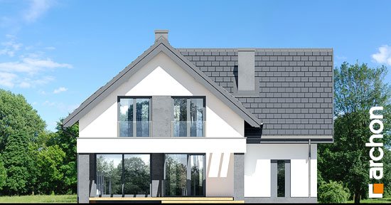 Проект дома Дом в рабатках - 6 С мансардным этажом дома в Киеве