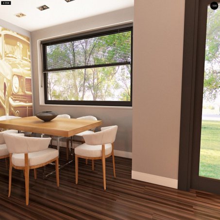 Проект дома U99 - 9 С мансардным этажом дома в Киеве