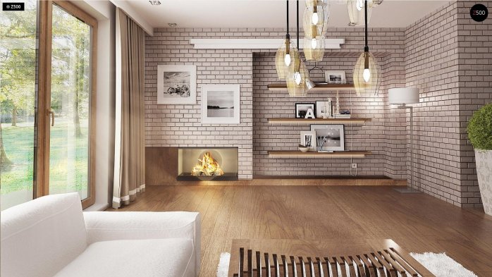 Проект дома U94 - 5 Одноэтажные дома в Киеве