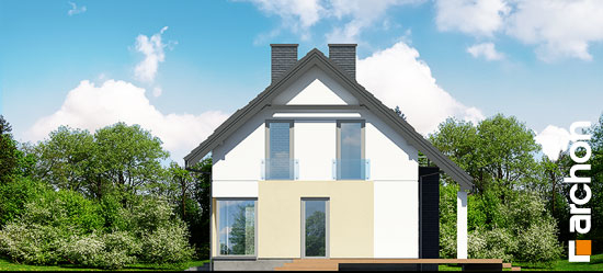 Проект дома Дом в цитринках - 4 С мансардным этажом дома в Киеве