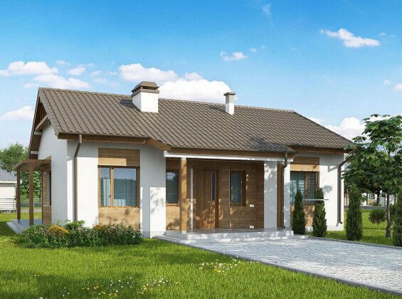 Проект дома U136 minus