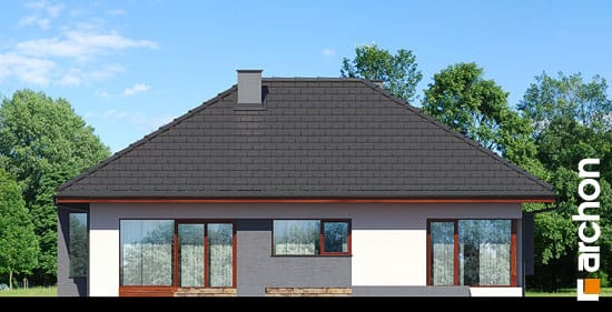 Проект дома Дом под красной рябиной (Н) вер.2 - 6 Одноэтажные дома в Киеве