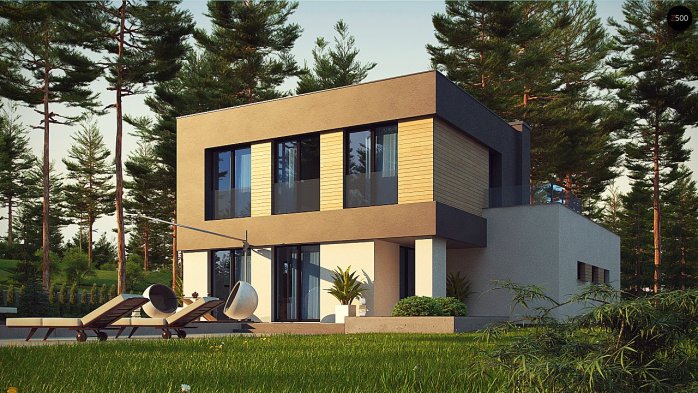 Проект дома Ux134 - 6 Двухэтажные дома в Киеве