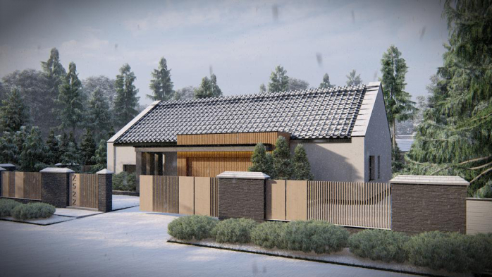 Проект дома U522 - 1 Одноэтажные дома в Киеве