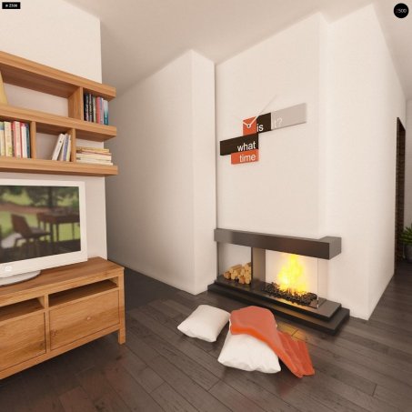 Проект дома U241 GP HB - 11 Одноэтажные дома в Киеве