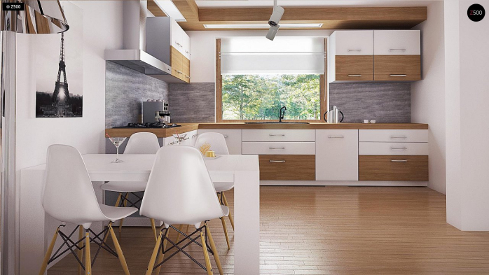 Проект дома U72 - 6 Одноэтажные дома в Киеве