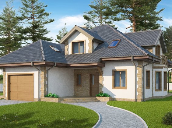 Проект дома U58 z blk