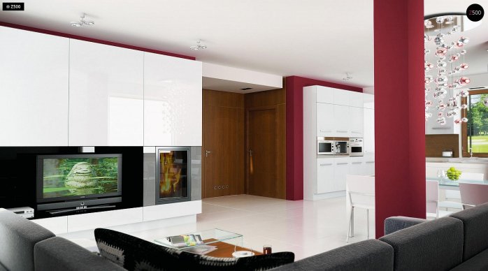 Проект дома Ux29 k - 3 Двухэтажные дома в Киеве