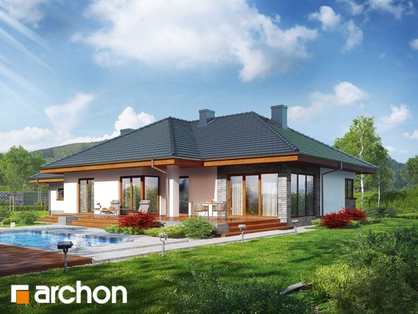 Проект дома Дом в альвах (Г2) - 1 Одноэтажные дома в Киеве