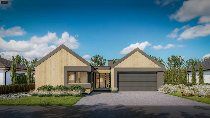 Проект дома U388 B - 1 Одноэтажные дома в Киеве