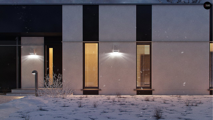 Проект дома Ux116 - 8 Одноэтажные дома в Киеве