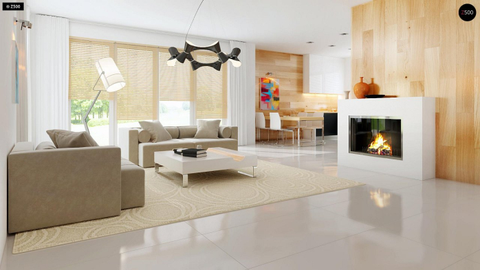 Проект дома Ux114 - 7 Двухэтажные дома в Киеве