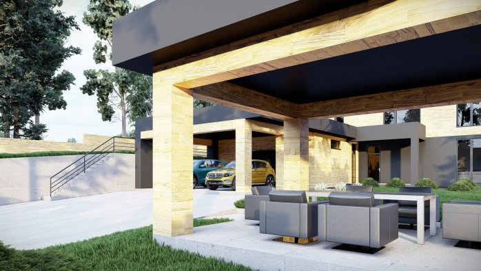 Проєкт будинку DBT 556 - Двоповерхові дома у Києві