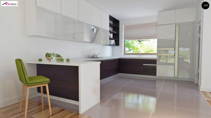 Проект дома U91 - 8 Одноэтажные дома в Киеве