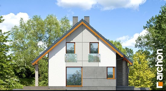 Проект дома Дом в журавках 4 - 5 С мансардным этажом дома в Киеве