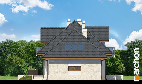 Проект дома Дом в вербене (Н) вер.2 - 5 С мансардным этажом дома в Киеве