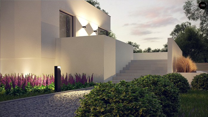 Проект дома Ux140 - 10 Двухэтажные дома в Киеве