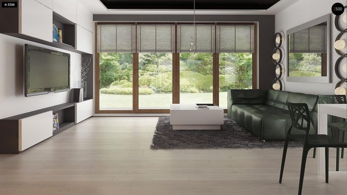 Проект дома U245 - 6 С мансардным этажом дома в Киеве