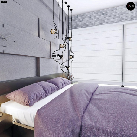 Проект дома Ux63 B+PK - 23 Двухэтажные дома в Киеве