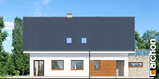 Проект дома Дом в купене (Г2) - 4 С мансардным этажом дома в Киеве